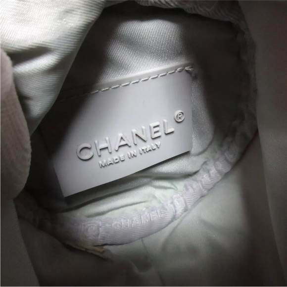 1 daysale Rare CHANEL Chanel Sports Coco logo Mini Boston Bag Handbag Red/Gray - Picture 5 of 13